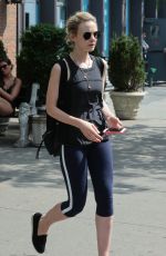 CAREY MULLIGAN Heading to a Gym in New York 06/02/2018