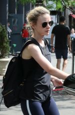 CAREY MULLIGAN Heading to a Gym in New York 06/02/2018