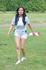 CARLA HOWE Shows Her Support for England at Fifa World Cup 06/18/2018