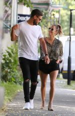 CAROLINE FLACK and Andrew Brady Out in London 06/11/2018