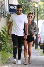 CAROLINE FLACK and Andrew Brady Out in London 06/11/2018