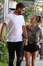 CAROLINE FLACK and Andrew Brady Out in London 06/11/2018
