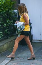 CAROLINE FLACK Leaves Her House in London 06/21/2018