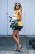CAROLINE FLACK Leaves Her House in London 06/21/2018