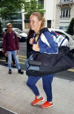 CAROLINE WOZNIACKI Out in Paris 06/04/2018