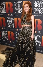 CASSIDY JANSON at Classic Brit Awards in London 06/13/2018