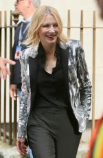 CATE BLANCHETT Arrives at Late Late Show with James Cordon in London 06/18/2018