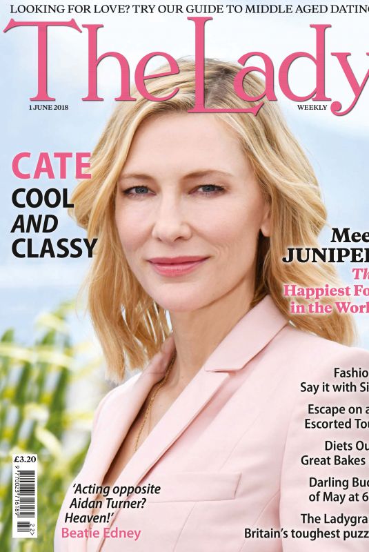 CATE BLANCHETT in The Lady Magazine, June 2018 Issue