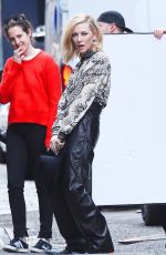 CATE BLANCHETT on the Set pf a Photoshoot in New York 06/06/2018