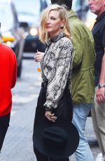 CATE BLANCHETT on the Set pf a Photoshoot in New York 06/06/2018