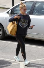 CATHERINE TYLDESLEY Out for Lunch in Cheshire 06/05/2018