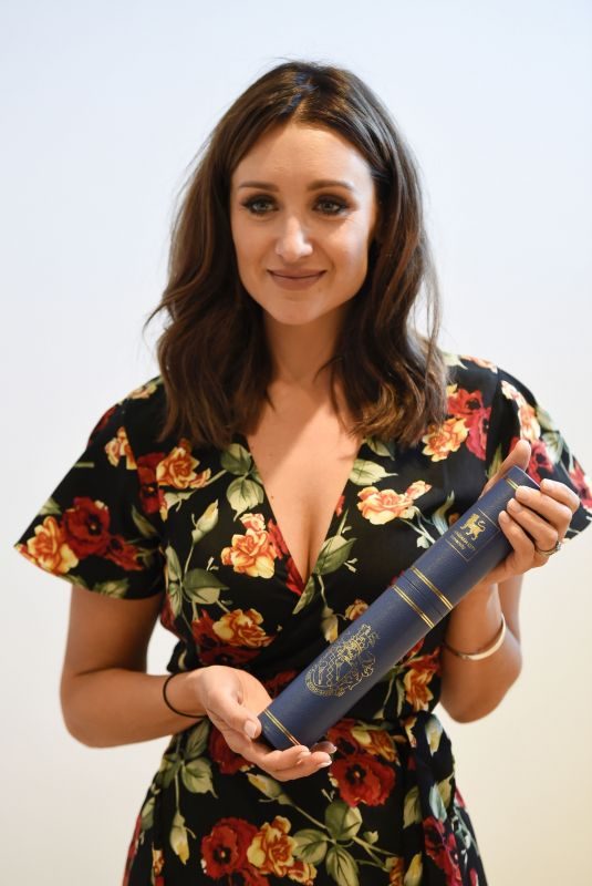 CATHERINE TYLDESLEY Receiving an Honorary Fellowship to Royal Birmingham Conservatoire in Birmingham 06/29/2018