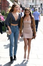 CHANTEL JEFFRIES and JOCELYN CHEW Out in London 06/28/2018