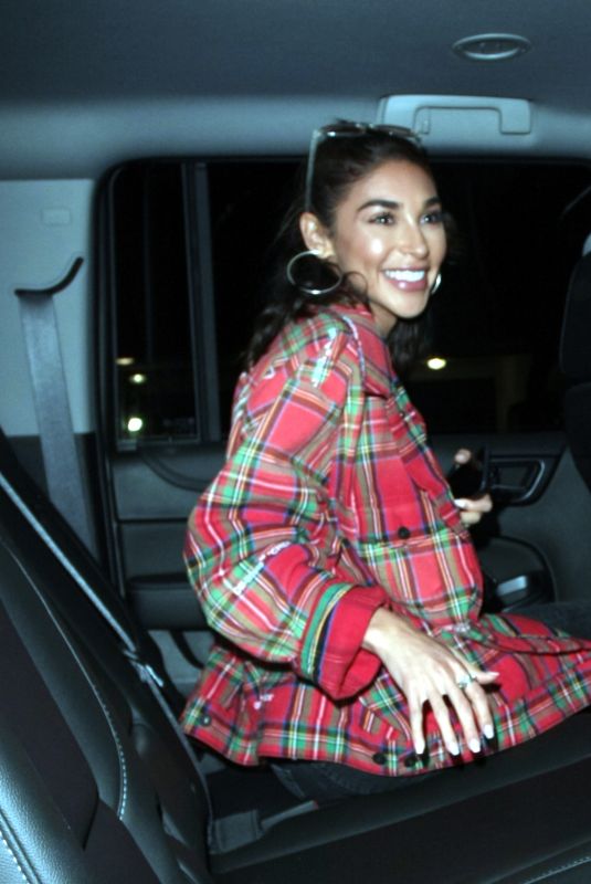CHANTEL JEFFRIES Leaves Delilah in West Hollywood 06/18/2018