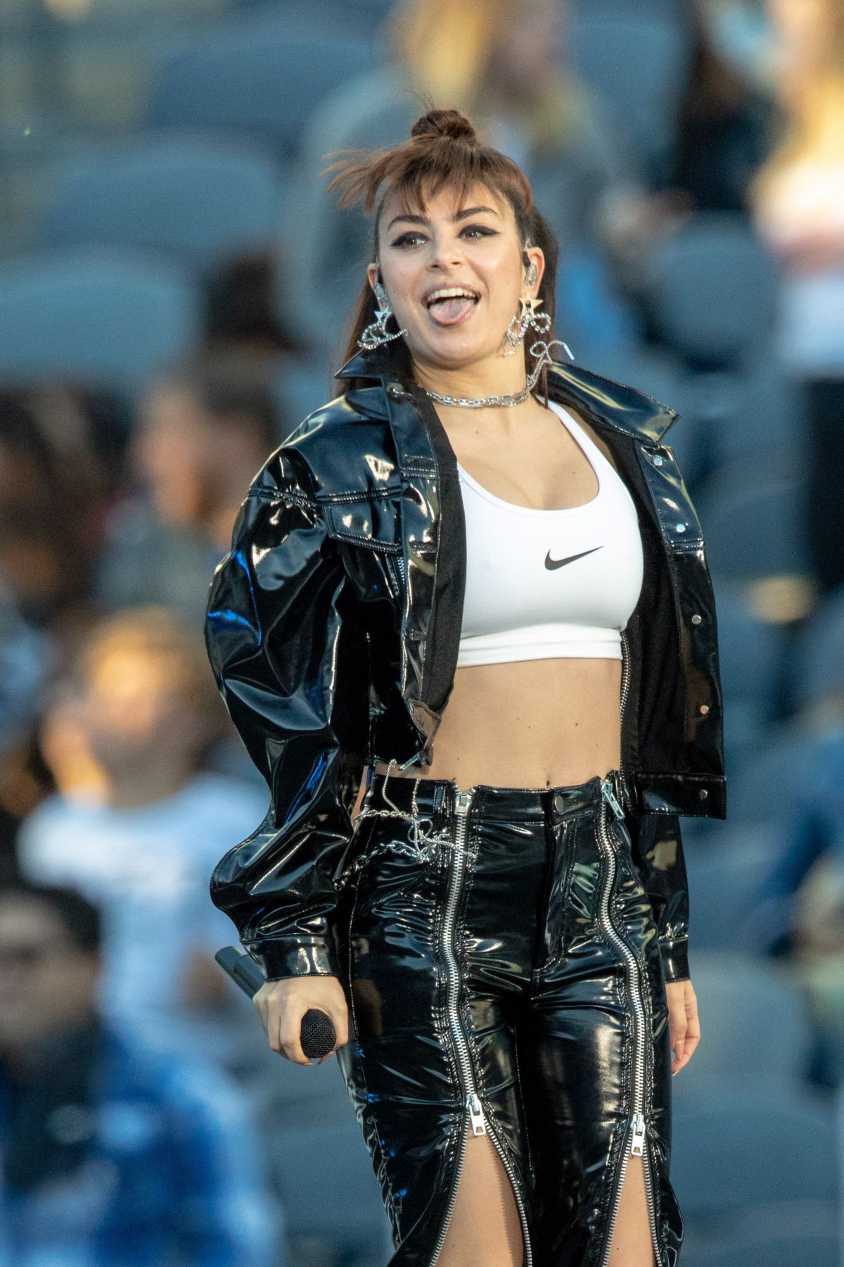 CHARLI XCX Performs at Reputation Tour at Soldier Field in Chicago 06/02/20...