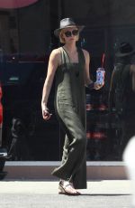CHARLIZE THERON at a Gas Station in Los Angeles 06/09/2018