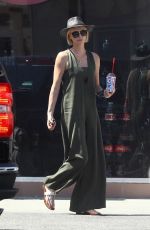 CHARLIZE THERON at a Gas Station in Los Angeles 06/09/2018