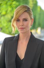 CHARLIZE THERON Receiving Swarovski Crystal of Hope Award in Vienna 05/31/2018