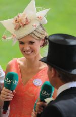 CHARLOTTE HAWKINS at Royal Ascot 2018 in Ascot 06/23/2018