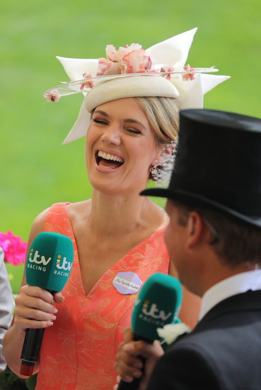 CHARLOTTE HAWKINS at Royal Ascot 2018 in Ascot 06/23/2018