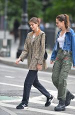 CHARLOTTE LAWRENCE and KAIA GERBER Out in New York 06/13/2018
