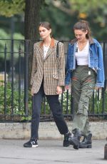 CHARLOTTE LAWRENCE and KAIA GERBER Out in New York 06/13/2018