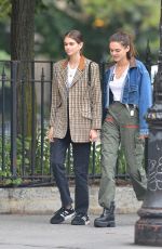 CHARLOTTE LAWRENCE and KAIA GERBER Out in New York 06/13/2018