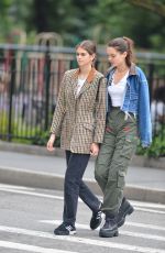 CHARLOTTE LAWRENCE and KAIA GERBER Out in New York 06/13/2018