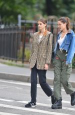 CHARLOTTE LAWRENCE and KAIA GERBER Out in New York 06/13/2018