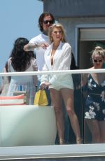 CHARLOTTE MCKINNEY at a Malibu Beach House Party in Los Angeles 06/03/2018