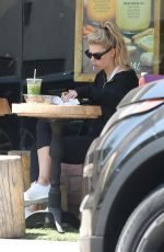 CHARLOTTE MCKINNEY at Kreation Organic Juicery in Beverly Hills 06/07/2018