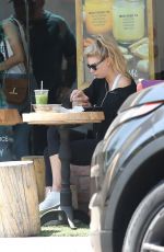 CHARLOTTE MCKINNEY at Kreation Organic Juicery in Beverly Hills 06/07/2018