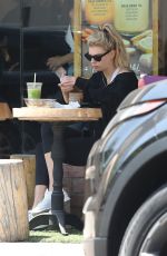 CHARLOTTE MCKINNEY at Kreation Organic Juicery in Beverly Hills 06/07/2018