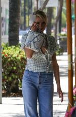 CHARLOTTE MCKINNEY in Jeans Out and About in Los Angeles 06/01/2018