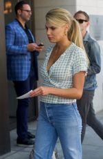 CHARLOTTE MCKINNEY in Jeans Out and About in Los Angeles 06/01/2018