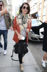 CHARLOTTE RILEY Arrives at Build Ldn in London 06/28/2018
