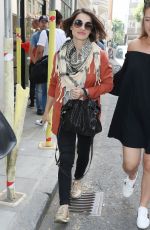 CHARLOTTE RILEY Arrives at Build Ldn in London 06/28/2018