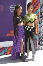CHLOE and HALLE BAILEY at BET Awards in Los Angeles 06/24/2018