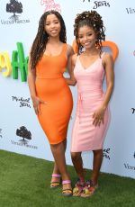 CHLOE and HALLE BAILEY at Children Mending Hearts Gala in Los Angeles 06/10/2018