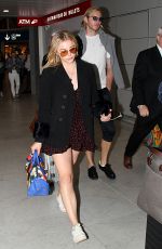 CHLOE MORETZ Arrives at Charles De Gaulle Airport in Paris 06/30/2018