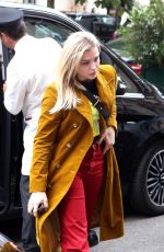 CHLOE MORETZ Arrives at Her Hotel in Paris 06/19/2018