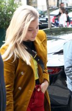 CHLOE MORETZ Arrives at Her Hotel in Paris 06/19/2018
