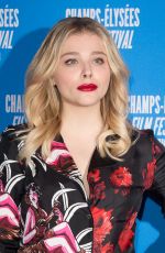 CHLOE MORETZ at 7th Champs Elysees Film Festival in Paris 06/18/2018