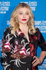 CHLOE MORETZ at 7th Champs Elysees Film Festival in Paris 06/18/2018