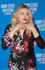 CHLOE MORETZ at 7th Champs Elysees Film Festival in Paris 06/18/2018