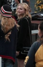 CHLOE MORETZ at Post Malone