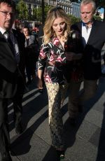 CHLOE MORETZ Leaves Plaza Athenee Hotel in Paris 06/18/2018