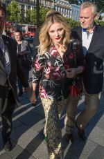 CHLOE MORETZ Leaves Plaza Athenee Hotel in Paris 06/18/2018