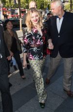 CHLOE MORETZ Leaves Plaza Athenee Hotel in Paris 06/18/2018