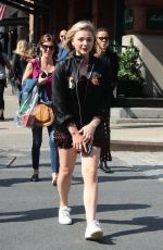 CHLOE MORETZ Out and About in New York 06/07/2018